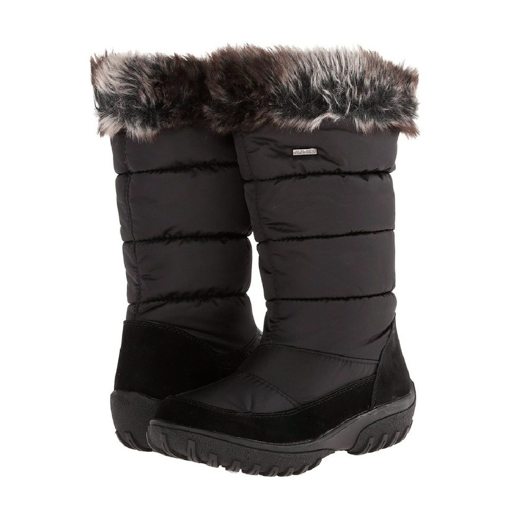 Spring Step Vanish Black Winter Snow Boots